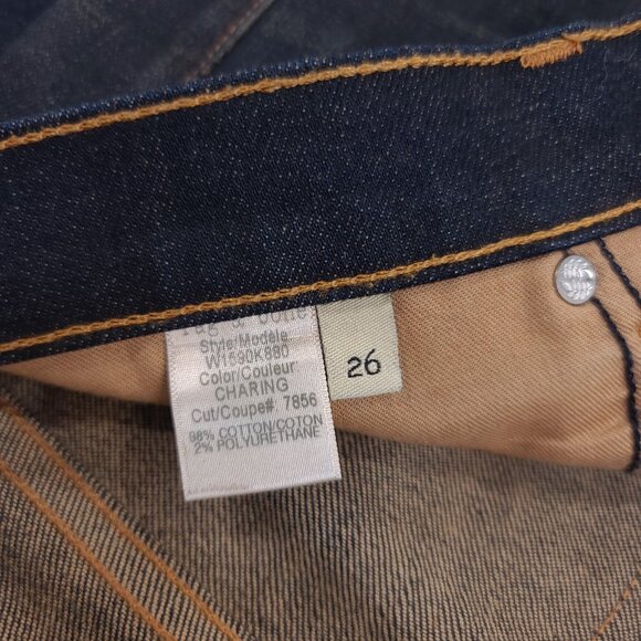 Rag & Bone Jeans Womens 26 The Dre Boyfriend Charing Blue Denim Low Rise - Picture 9 of 10